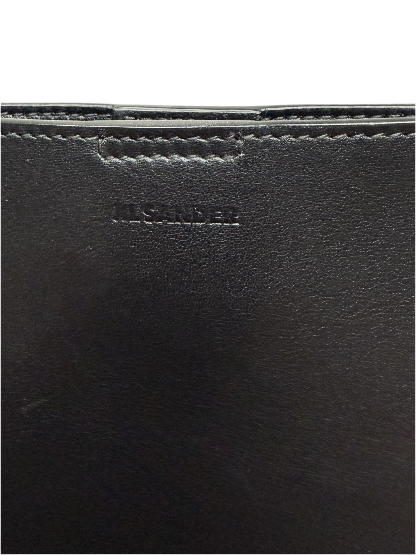 Leather shoulder bag