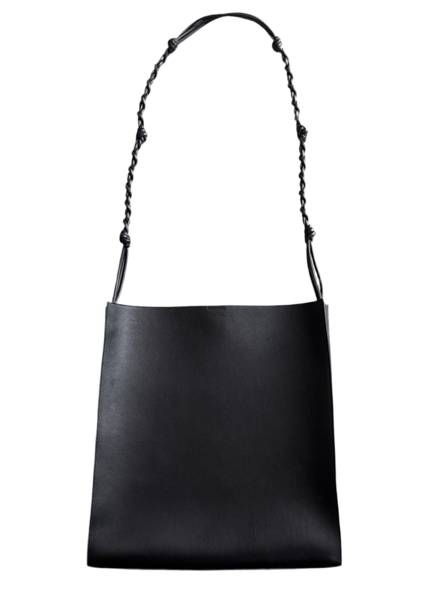 Leather shoulder bag