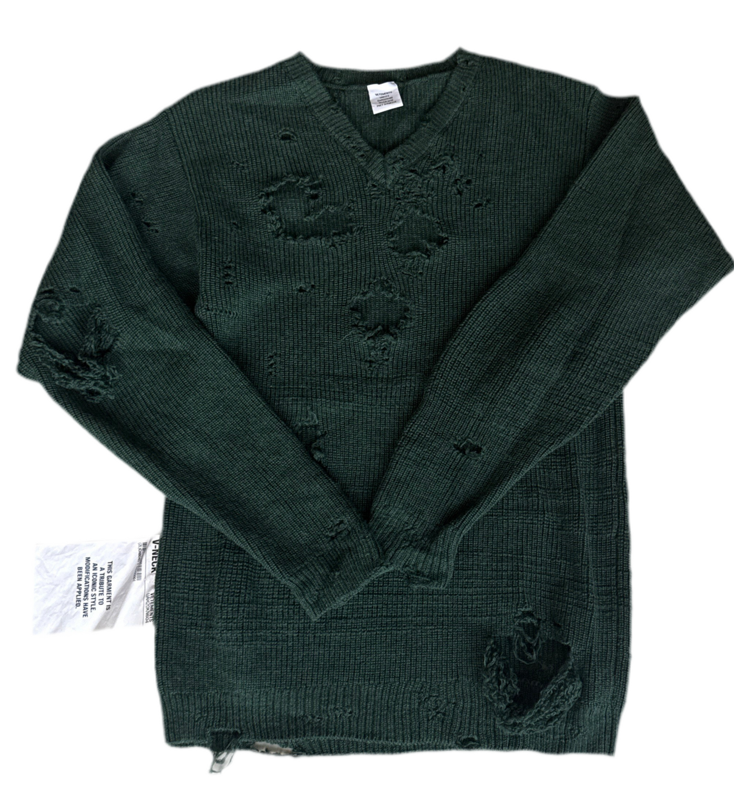 Vetements Hiver 2020 wool sweater