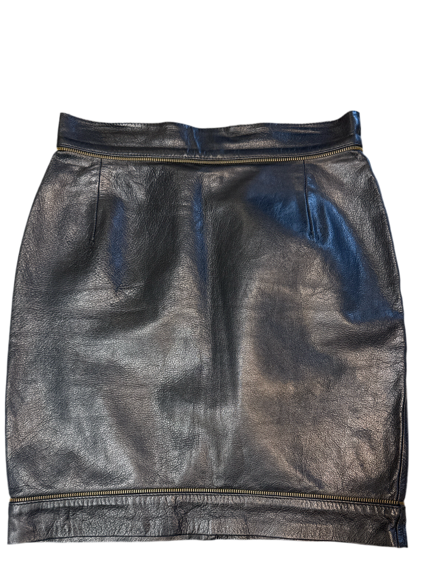 Leather skirt