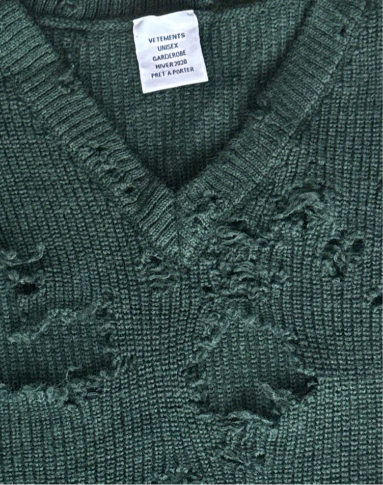 Vetements Hiver 2020 wool sweater